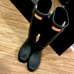 Hunter rain boots size 5 US EU 36